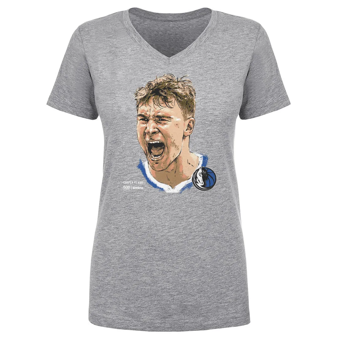 Cooper Flagg Dallas Mavericks Portrait WHT sold by 500 Level