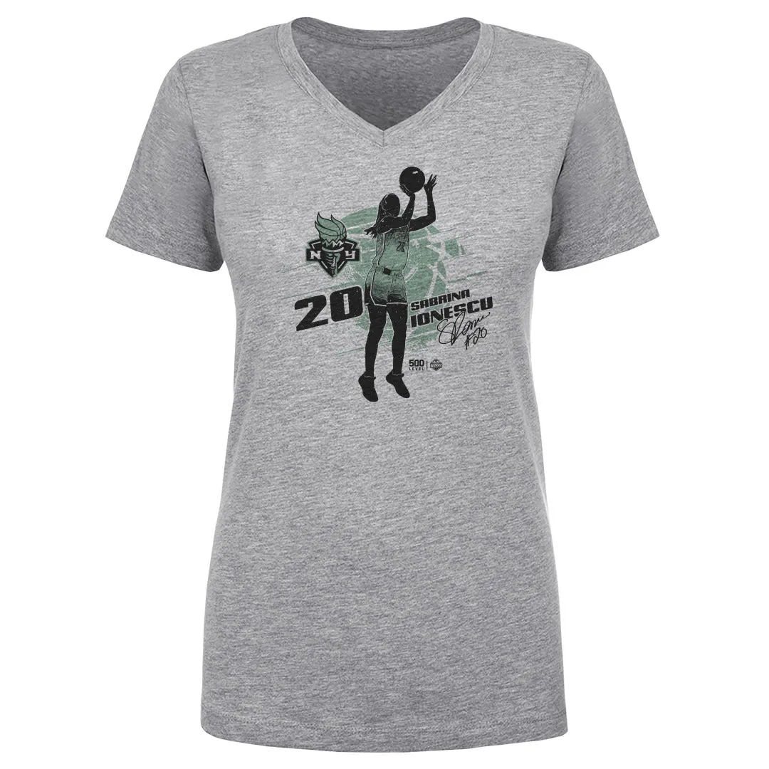 Sabrina Ionescu New York Liberty Silhouette sold by 500 Level product image thumbnail 2