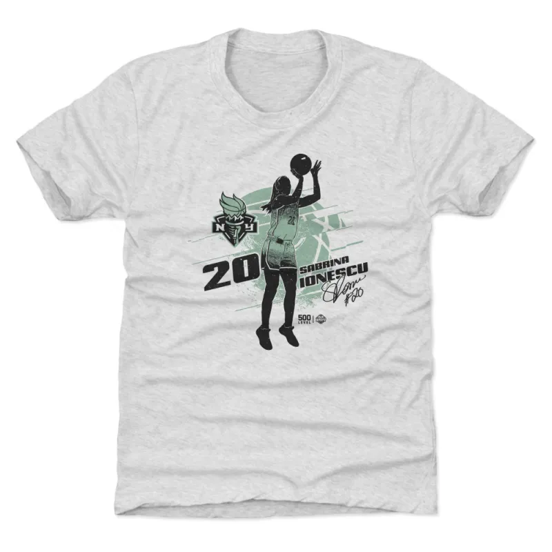 Sabrina Ionescu New York Liberty Silhouette sold by 500 Level
