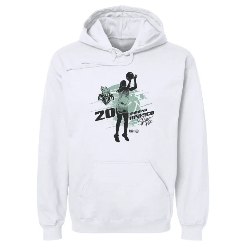 Sabrina Ionescu New York Liberty Silhouette sold by 500 Level