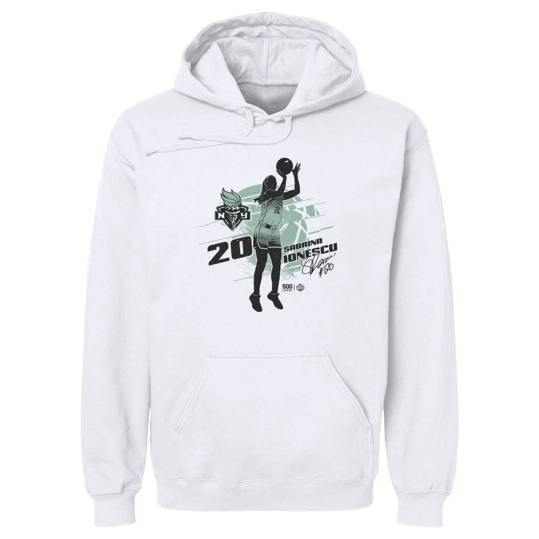 Sabrina Ionescu New York Liberty Silhouette sold by 500 Level