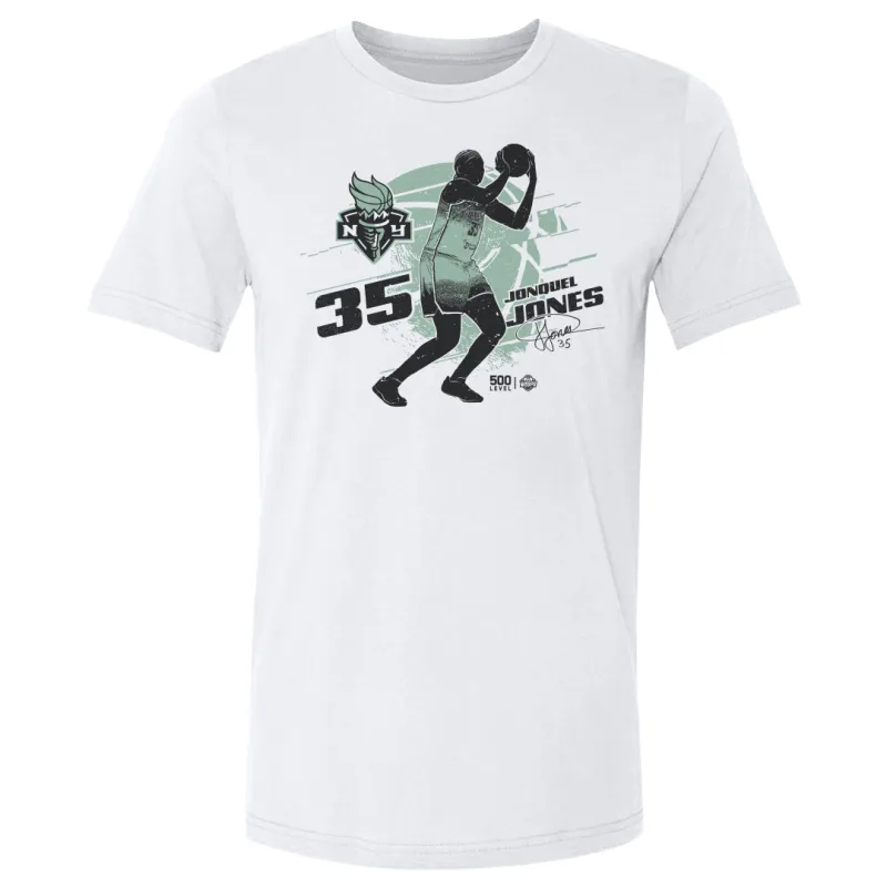 Jonquel Jones New York Liberty Silhouette sold by 500 Level