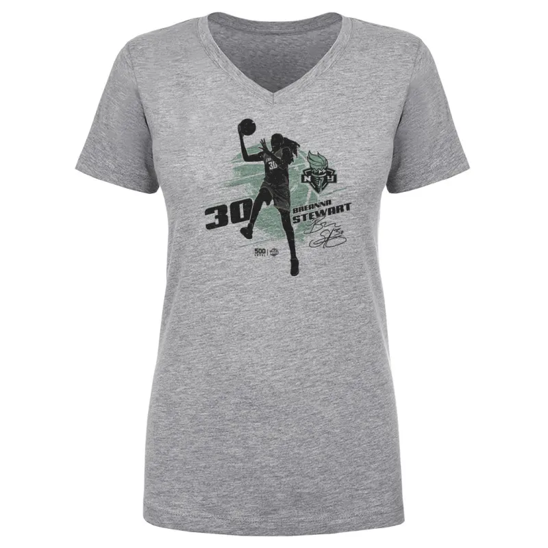 Breanna Stewart New York Liberty Silhouette sold by 500 Level