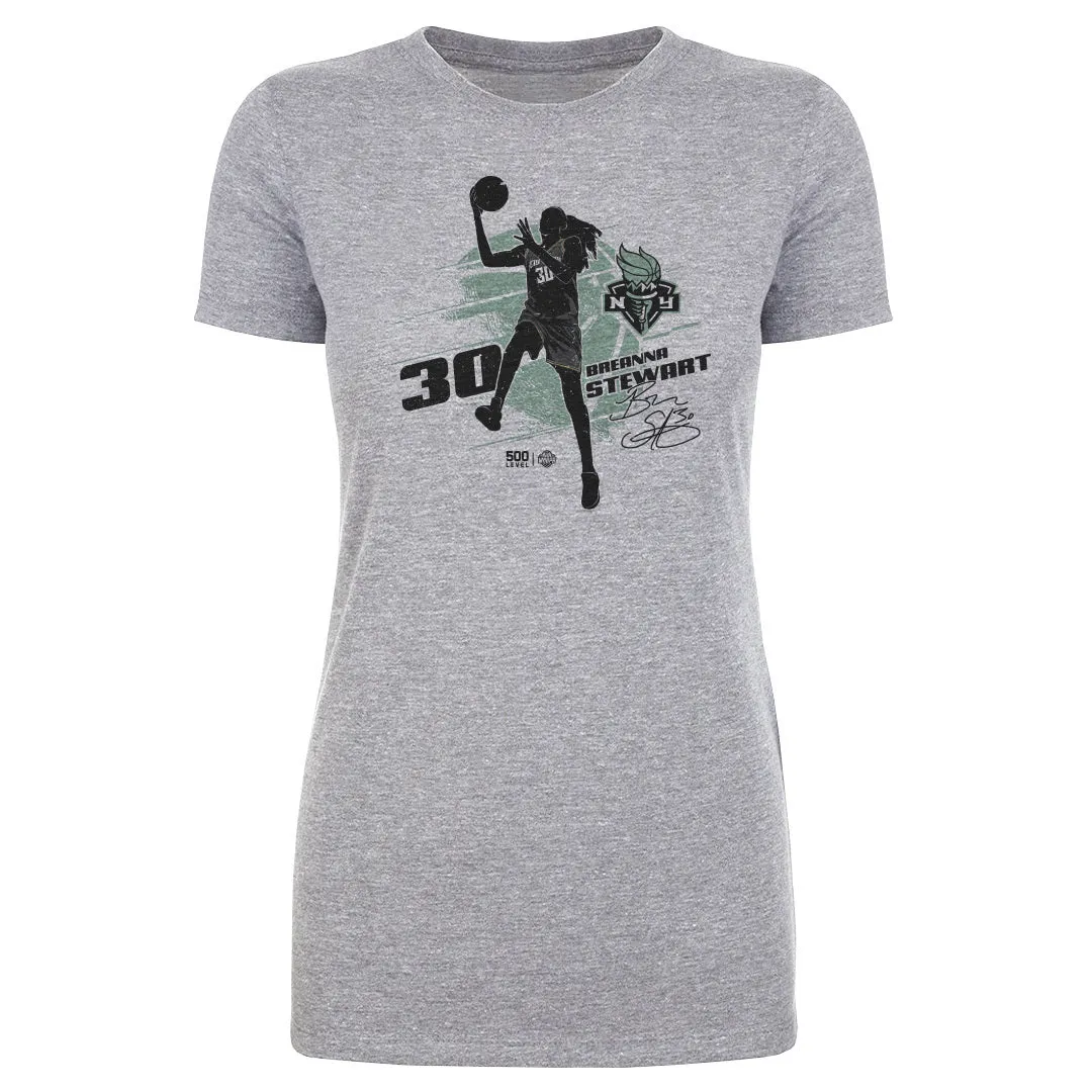 Breanna Stewart New York Liberty Silhouette sold by 500 Level