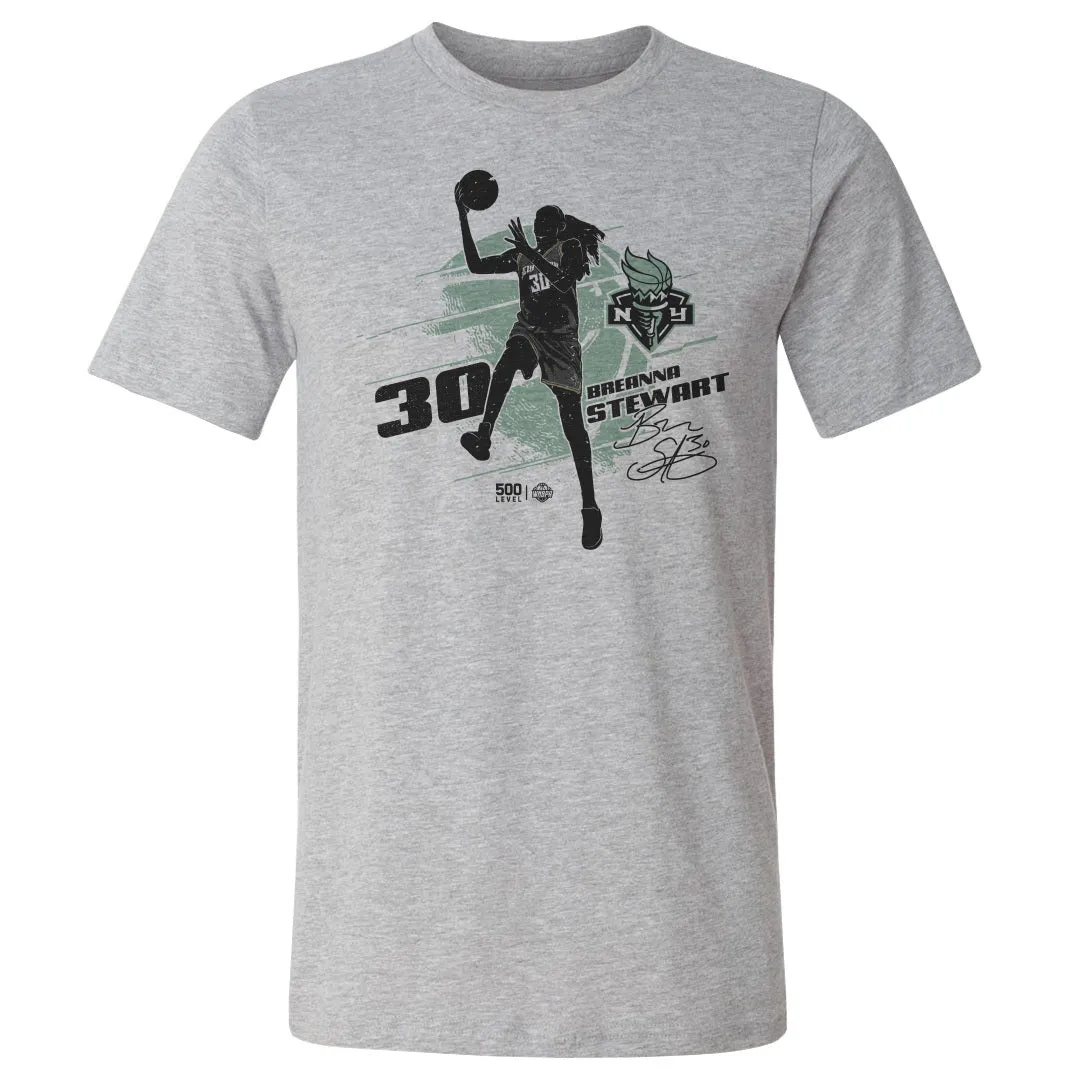 Breanna Stewart New York Liberty Silhouette sold by 500 Level