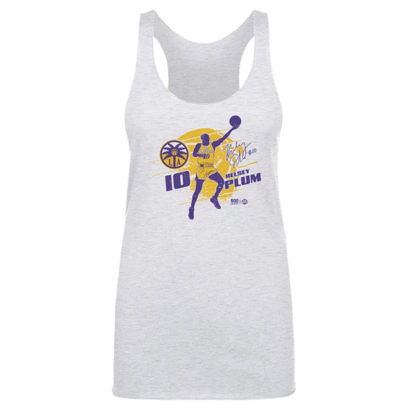 Kelsey Plum Los Angeles Sparks Silhouette sold by 500 Level