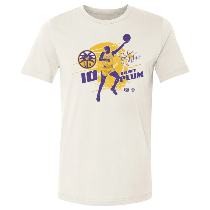 Kelsey Plum Los Angeles Sparks Silhouette sold by 500 Level