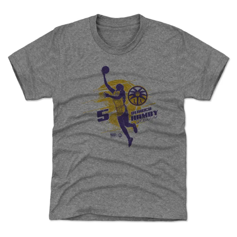 Dearica Hamby Los Angeles Sparks Silhouette sold by 500 Level
