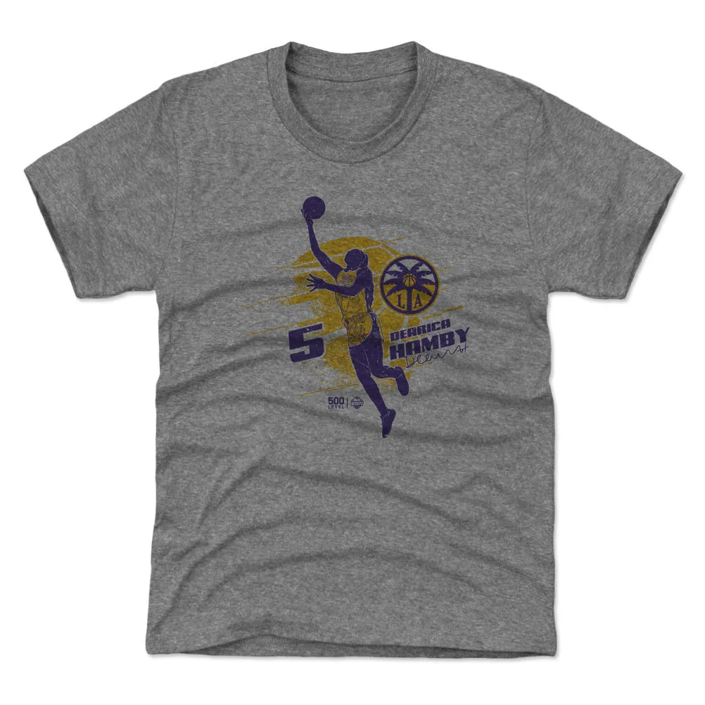 Dearica Hamby Los Angeles Sparks Silhouette sold by 500 Level