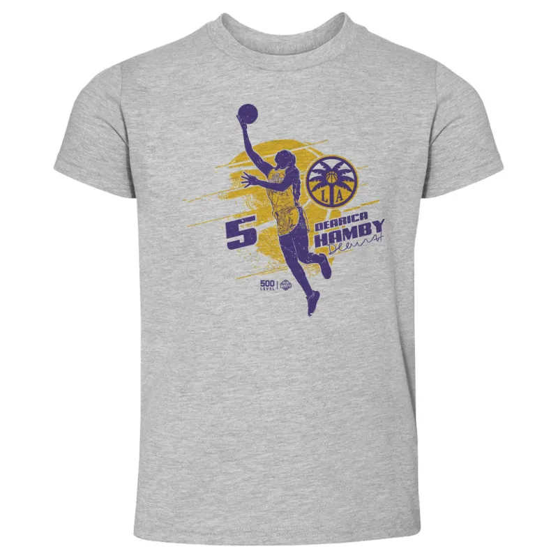 Dearica Hamby Los Angeles Sparks Silhouette sold by 500 Level