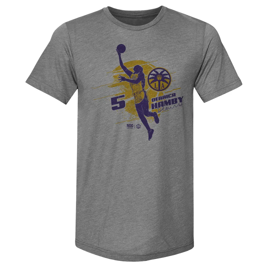 Dearica Hamby Los Angeles Sparks Silhouette sold by 500 Level