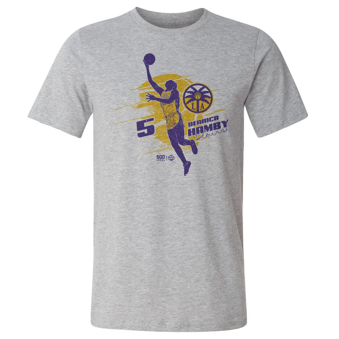 Dearica Hamby Los Angeles Sparks Silhouette sold by 500 Level product image thumbnail 3