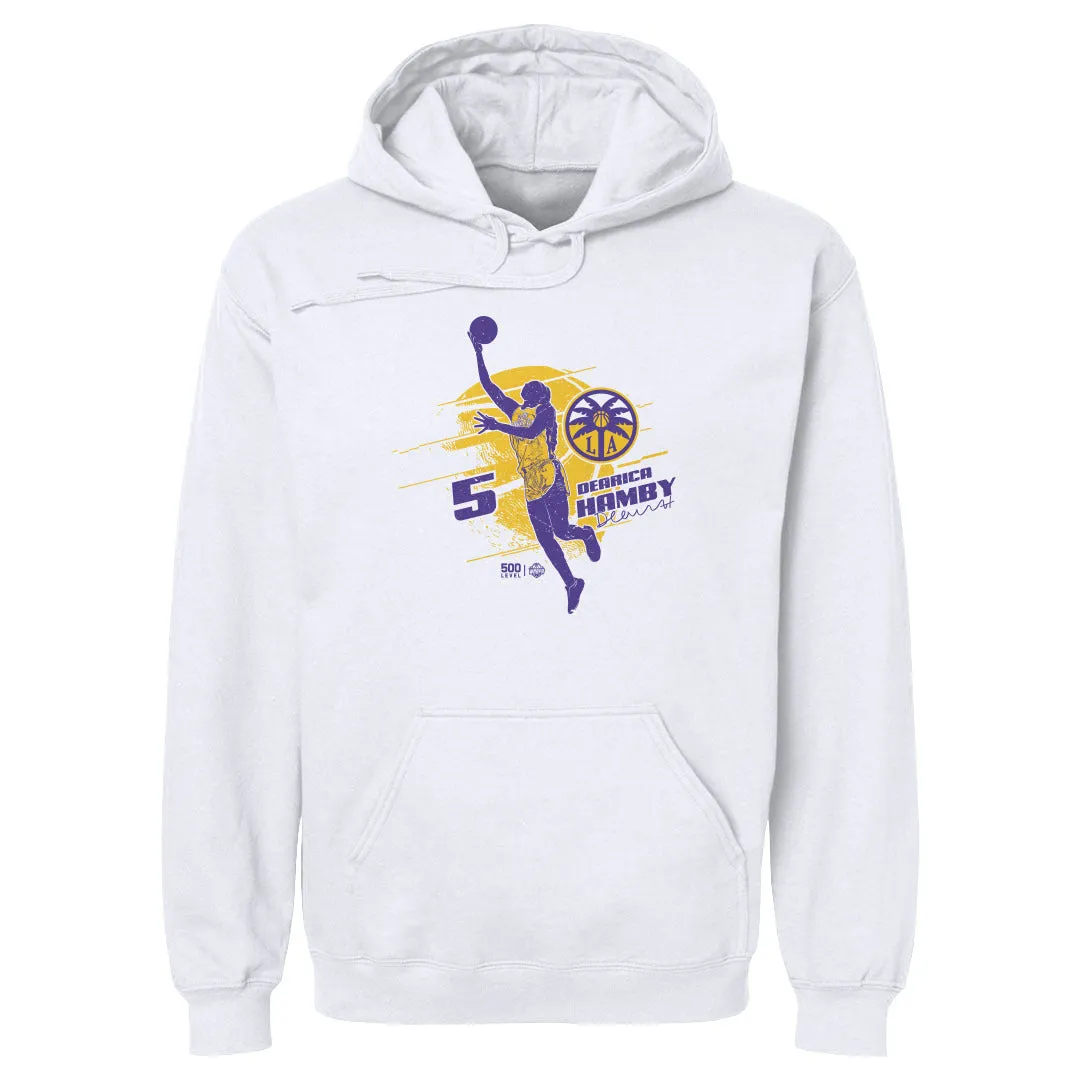 Dearica Hamby Los Angeles Sparks Silhouette sold by 500 Level