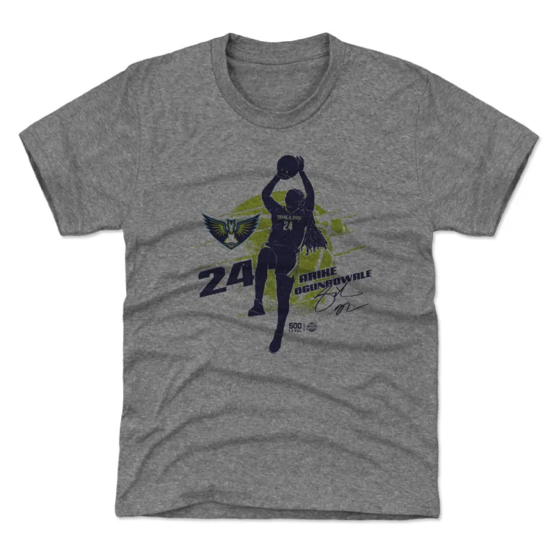 Arike Ogunbowale Dallas Wings Silhouette sold by 500 Level