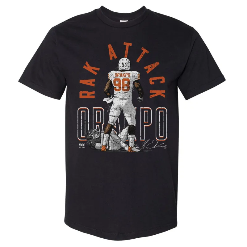 Brian Orakpo Texas Rak Attack WHT sold by 500 Level