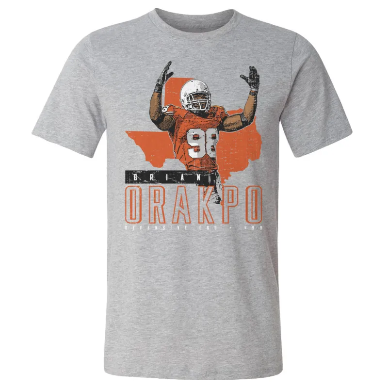 Brian Orakpo Texas Map State WHT sold by 500 Level