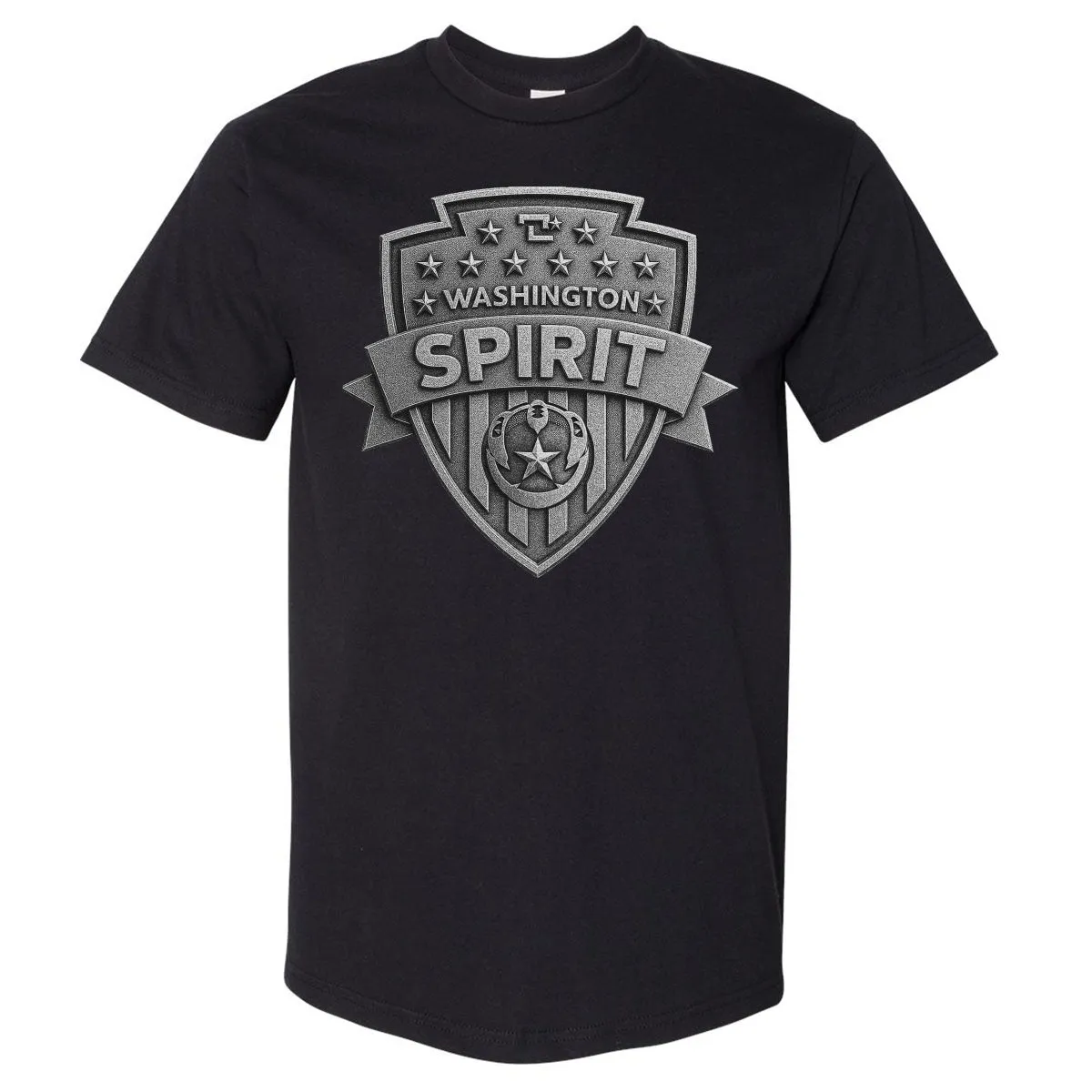 Washington Spirit Metallic Logo WHT sold by 500 Level