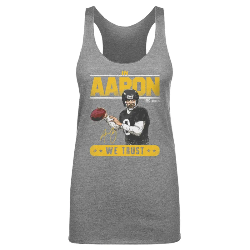 Aaron Rodgers Pittsburgh Trust WHT sold by 500 Level
