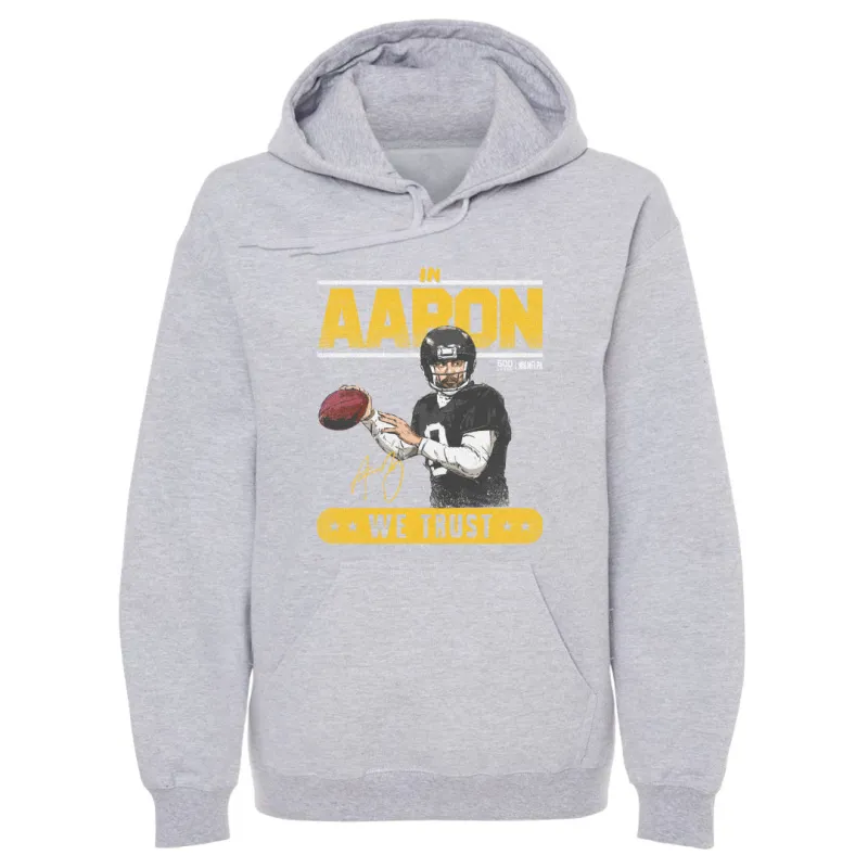 Aaron Rodgers Pittsburgh Trust WHT sold by 500 Level