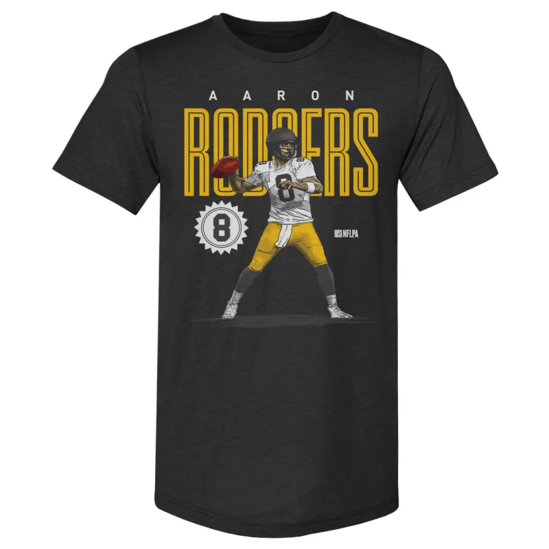 Aaron Rodgers Pittsburgh Steelers Card WHT sold by 500 Level