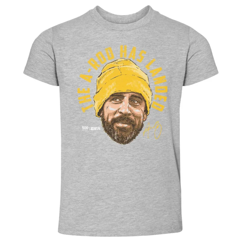 Aaron Rodgers Pittsburgh A-Rod Landed WHT sold by 500 Level