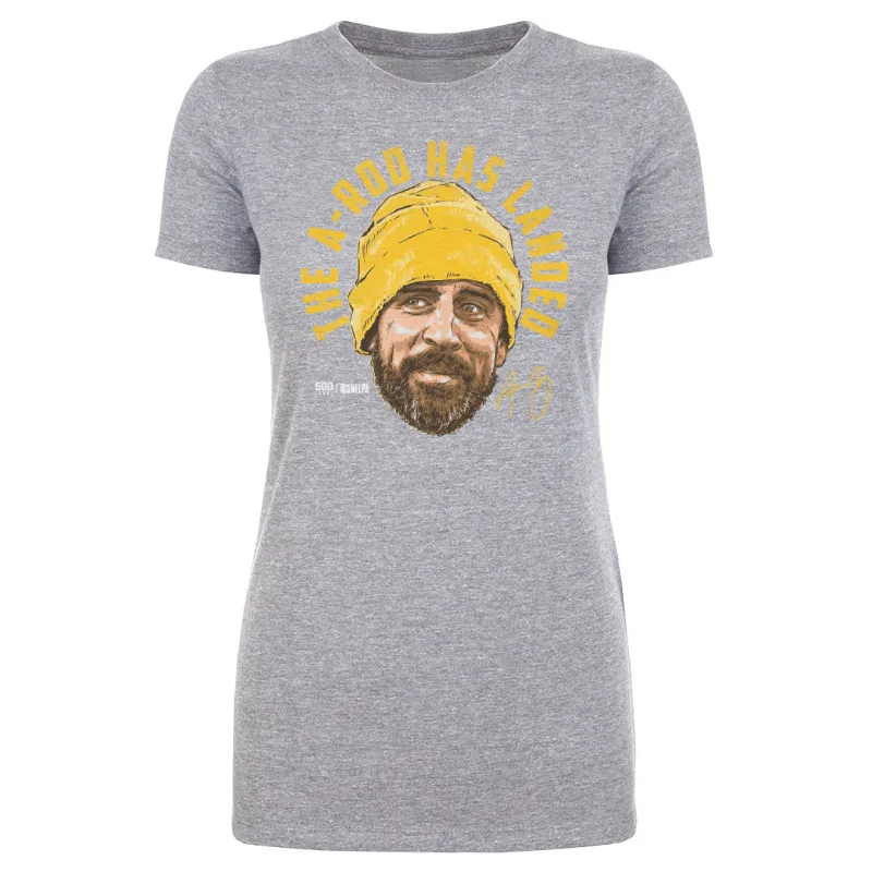 Aaron Rodgers Pittsburgh A-Rod Landed WHT sold by 500 Level