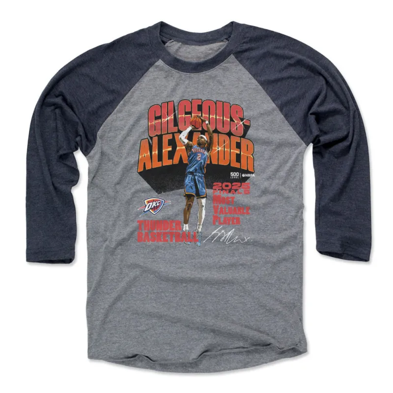 Shai Gilgeous-Alexander Oklahoma City Thunder 2025 Finals MVP WHT sold by 500 Level