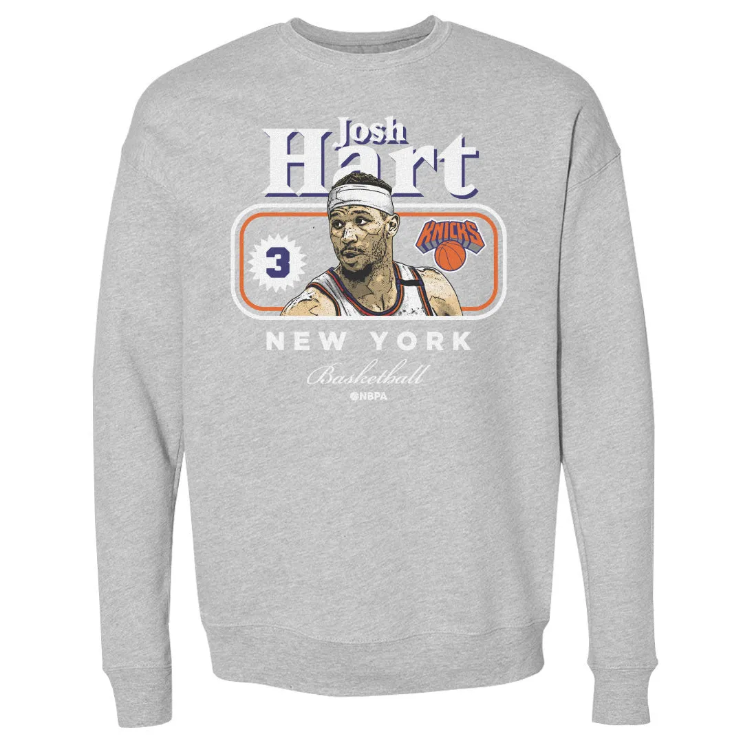 Josh Hart New York Knicks Cover WHT sold by 500 Level