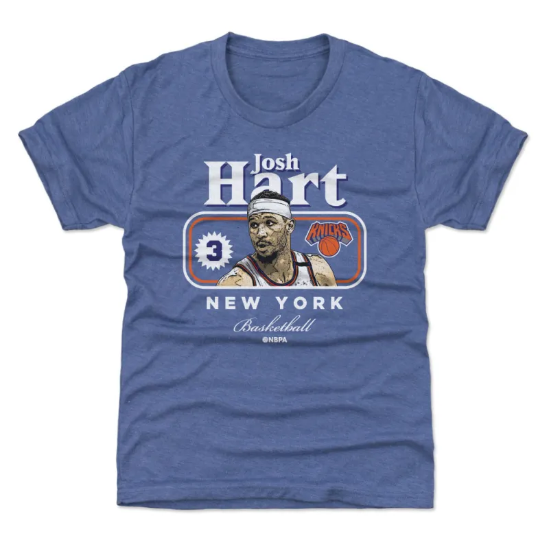 Josh Hart New York Knicks Cover WHT sold by 500 Level