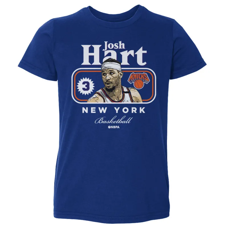 Josh Hart New York Knicks Cover WHT sold by 500 Level