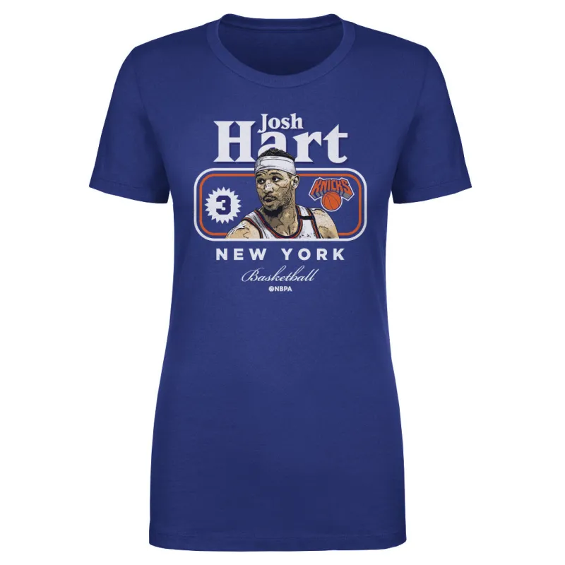 Josh Hart New York Knicks Cover WHT sold by 500 Level