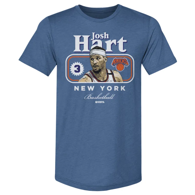 Josh Hart New York Knicks Cover WHT sold by 500 Level