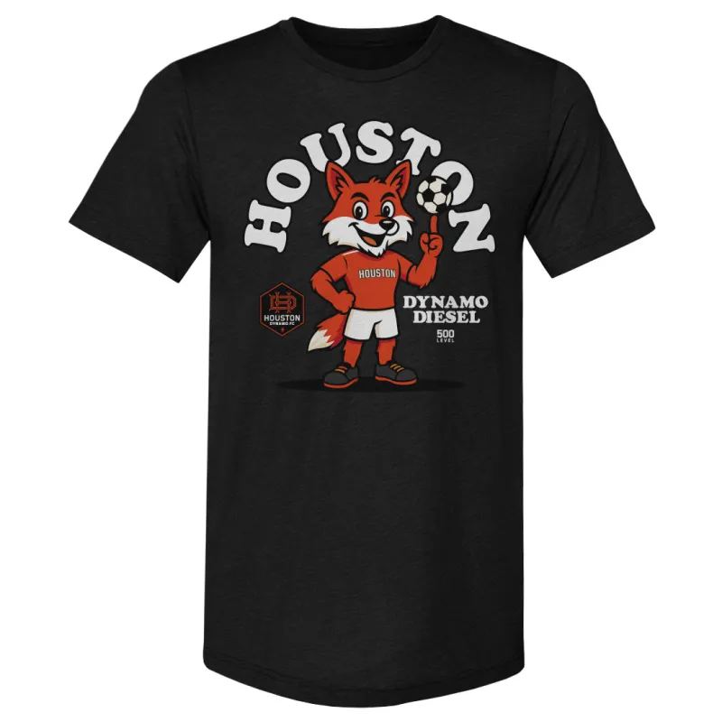Houston Dynamo Mascot WHT sold by 500 Level