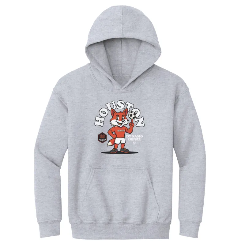 Houston Dynamo Mascot WHT sold by 500 Level