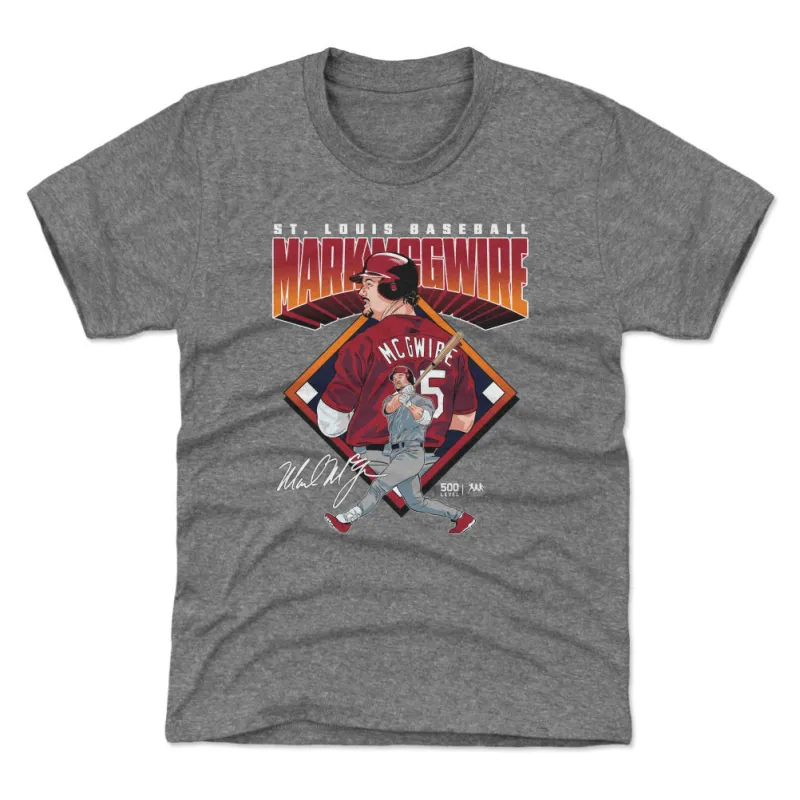 Mark McGwire St. Louis Baseball Diamond WHT sold by 500 Level