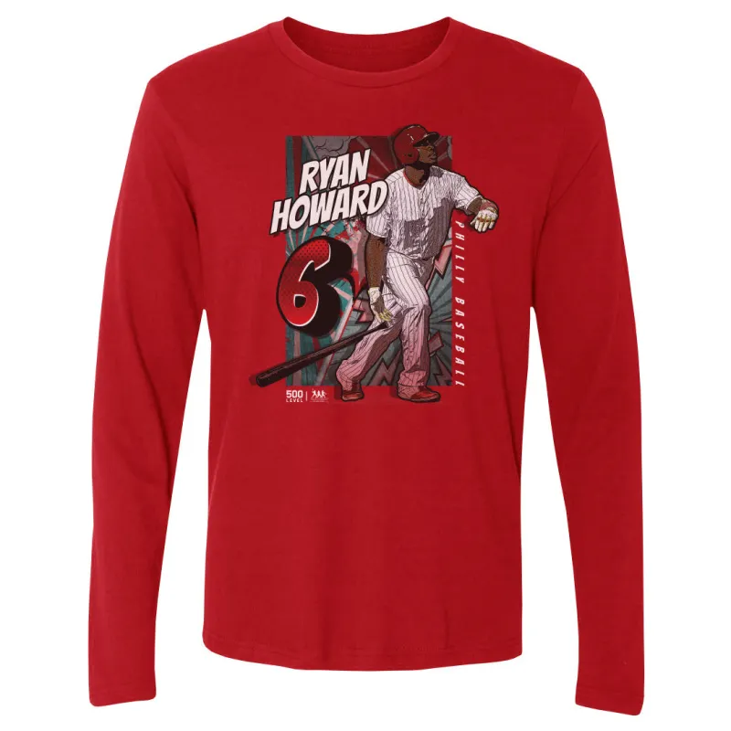 Ryan Howard Philadelphia Comicbook WHT sold by 500 Level