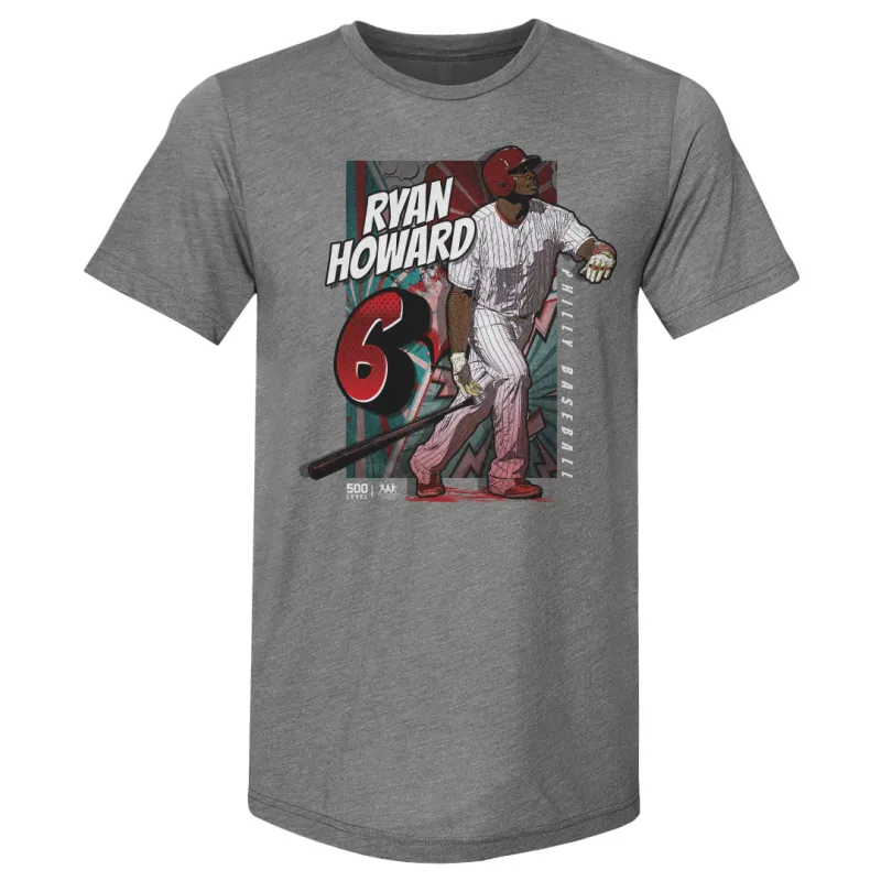 Ryan Howard Philadelphia Comicbook WHT sold by 500 Level
