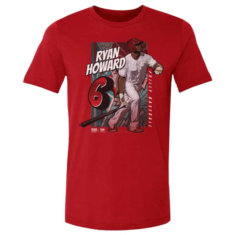 Ryan Howard Philadelphia Comicbook WHT sold by 500 Level