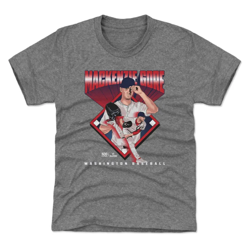 MacKenzie Gore Washington Baseball Diamond WHT sold by 500 Level