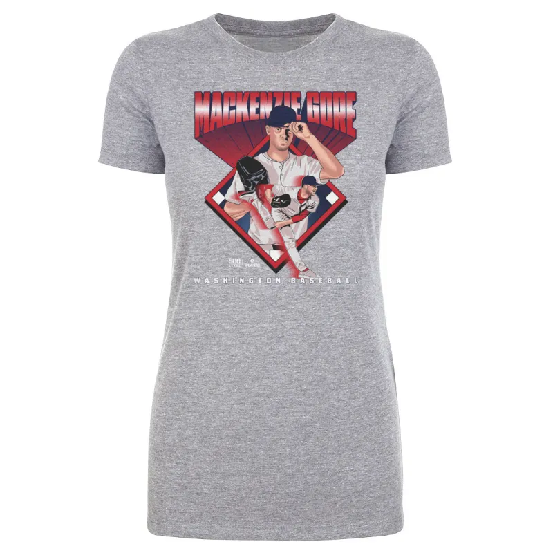 MacKenzie Gore Washington Baseball Diamond WHT sold by 500 Level