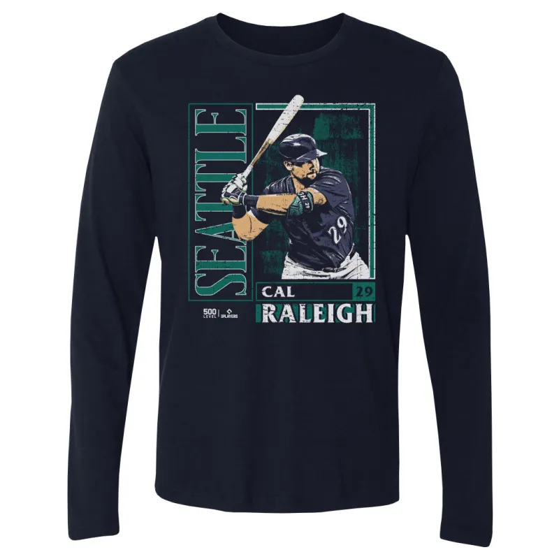 Cal Raleigh Seattle Card Style WHT sold by 500 Level