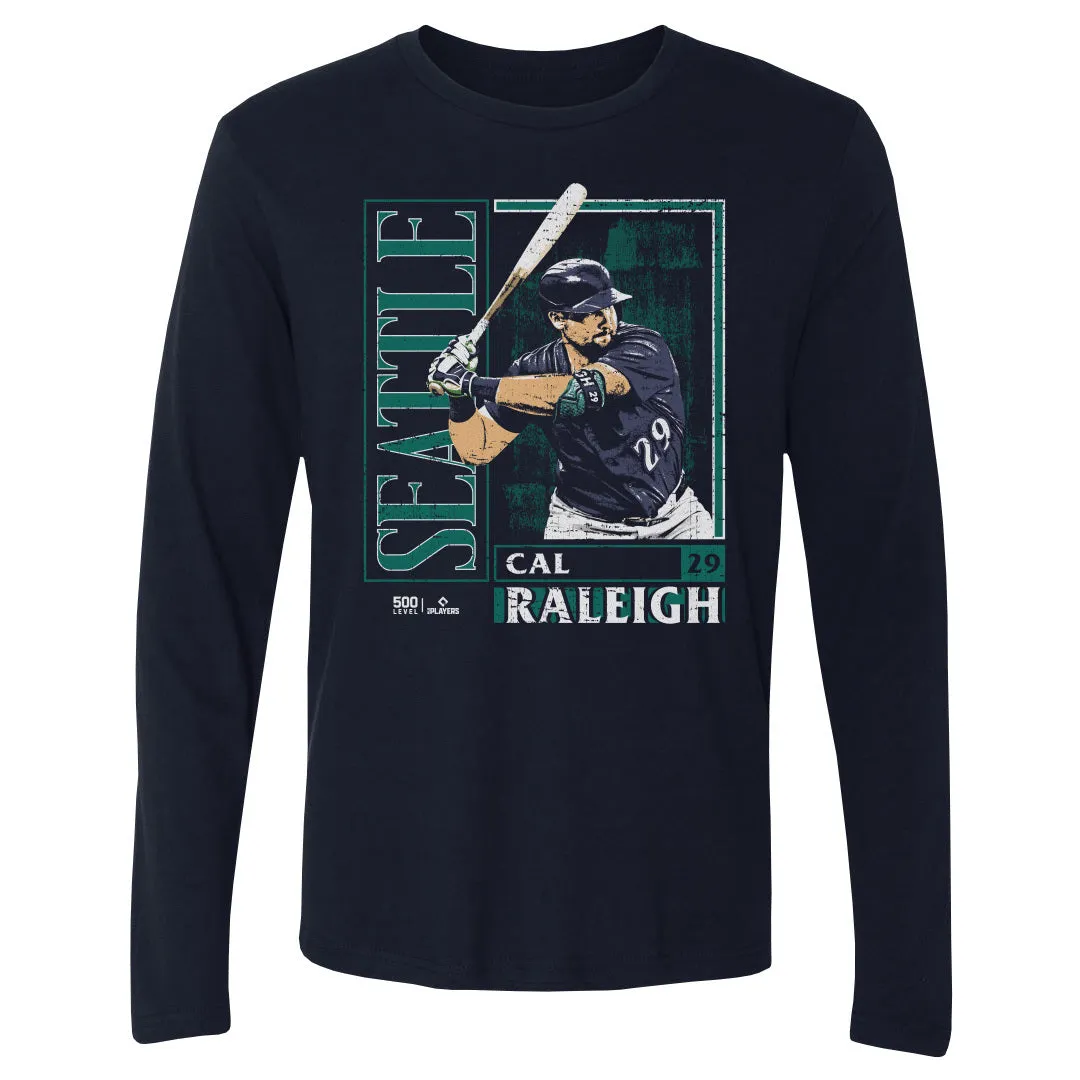Cal Raleigh Seattle Card Style WHT sold by 500 Level
