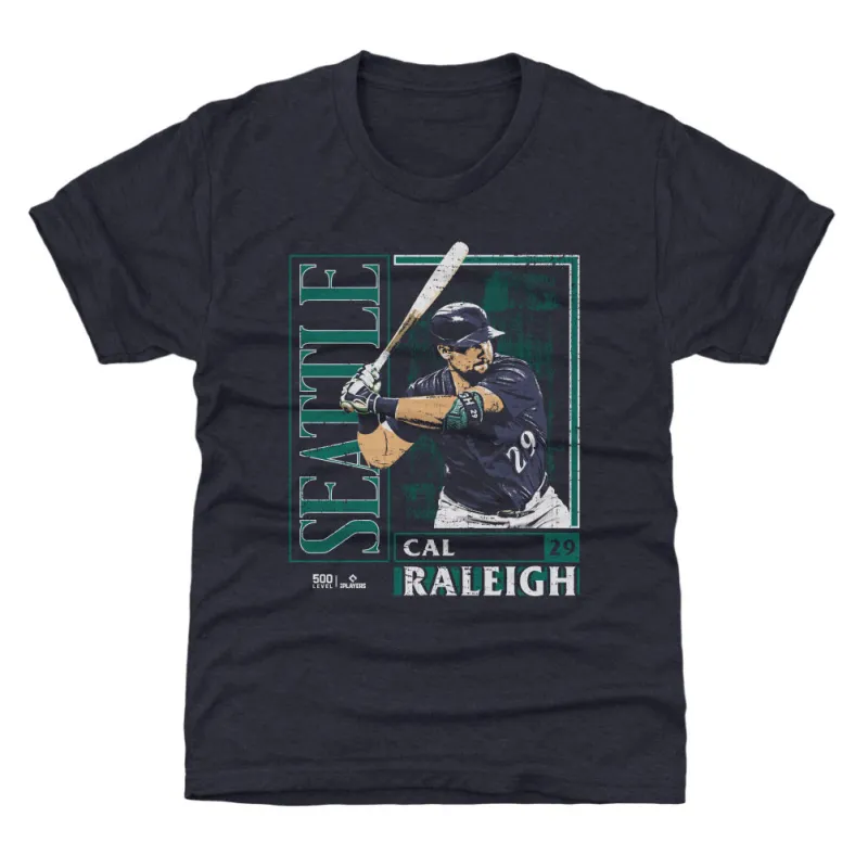 Cal Raleigh Seattle Card Style WHT sold by 500 Level