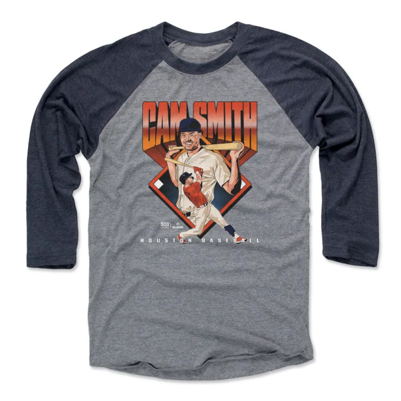 Cam Smith Houston Baseball Diamond WHT sold by 500 Level