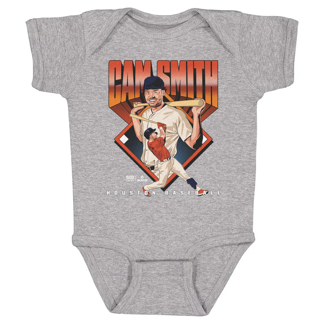Cam Smith Houston Baseball Diamond WHT sold by 500 Level