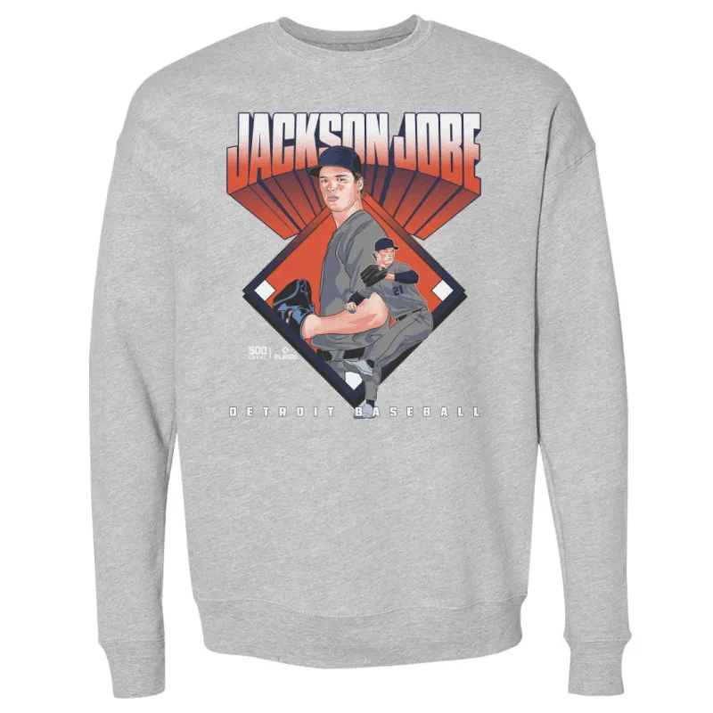 Jackson Jobe Detroit Baseball Diamond WHT sold by 500 Level