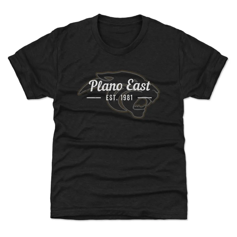 Crown Trio Plano East Panthers Est 1981 WHT sold by 500 Level