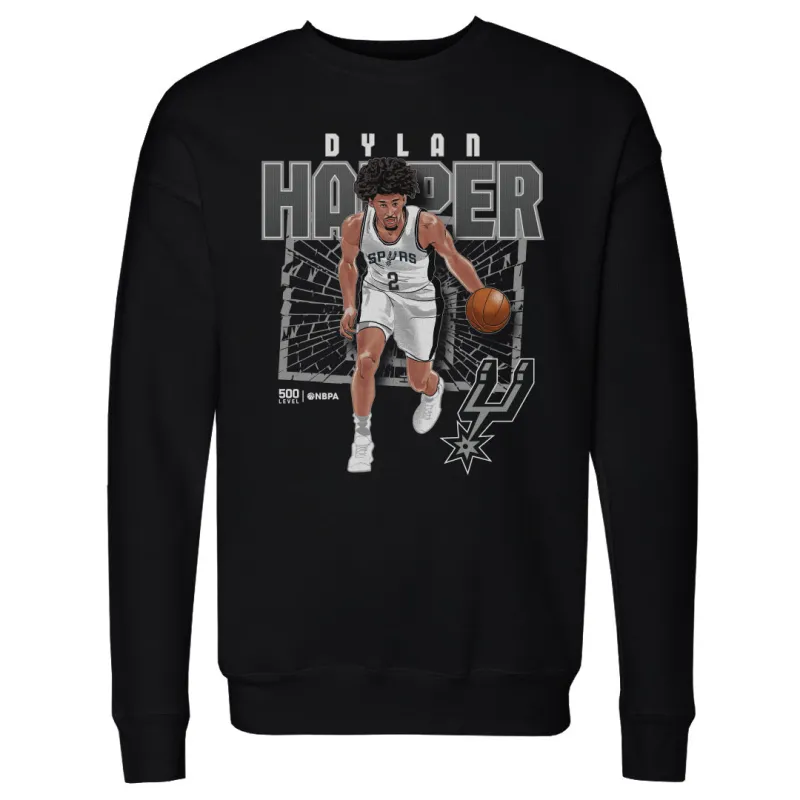 Dylan Harper San Antonio Spurs Shattered WHT sold by 500 Level