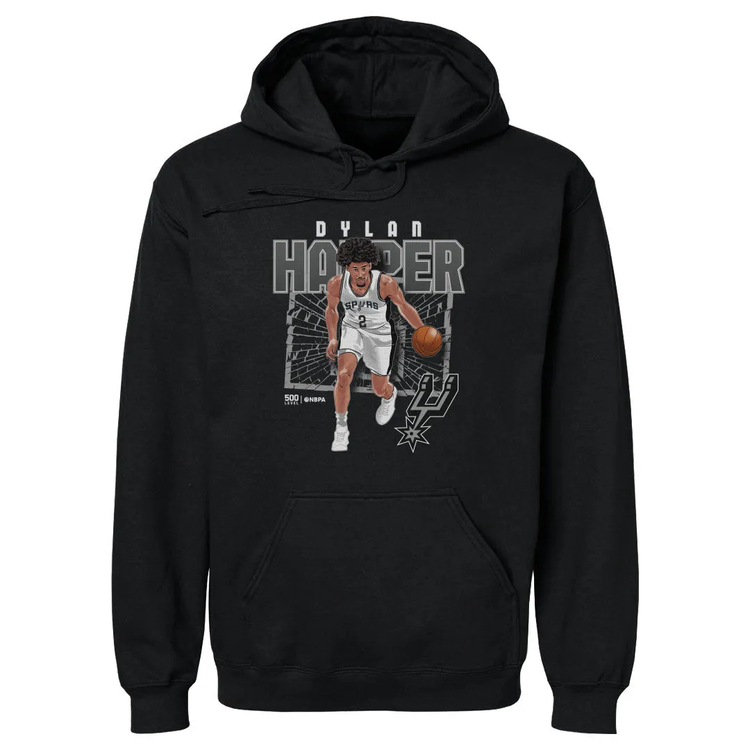 Dylan Harper San Antonio Spurs Shattered WHT sold by 500 Level
