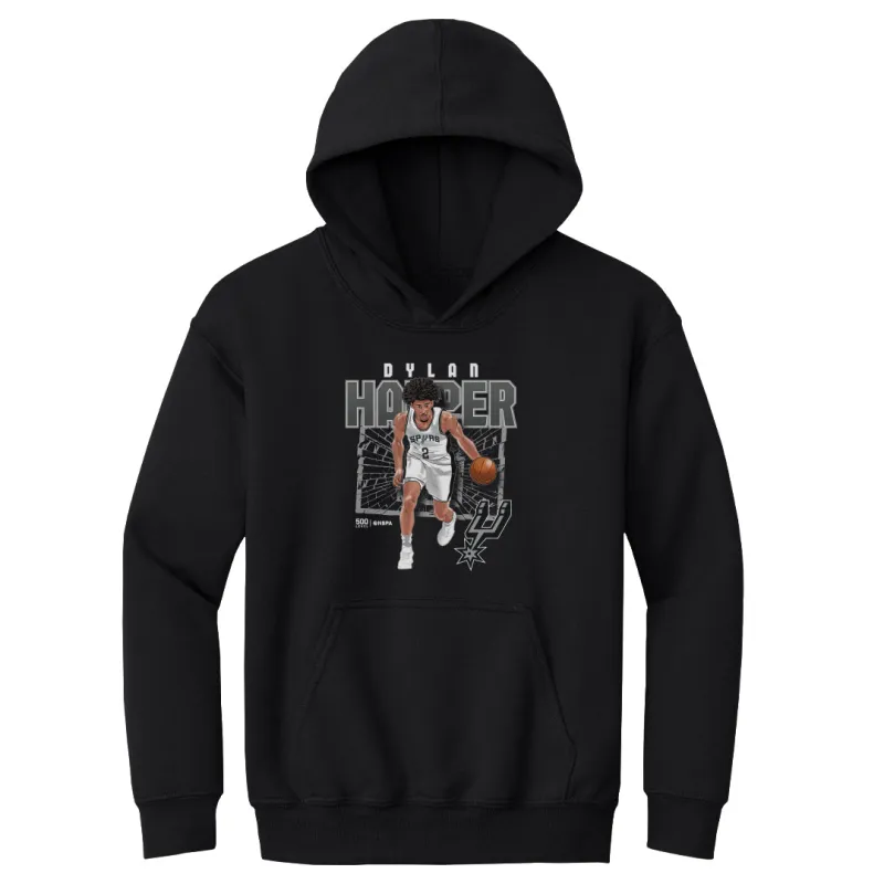 Dylan Harper San Antonio Spurs Shattered WHT sold by 500 Level